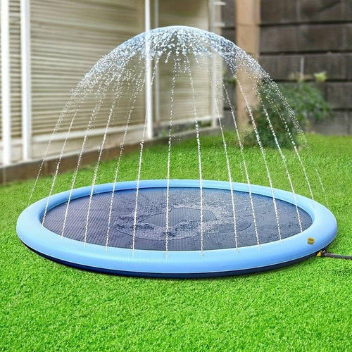 BowLift | PawSplash Dog Bath – Inflatable Water Mat with Sprayers for Pets