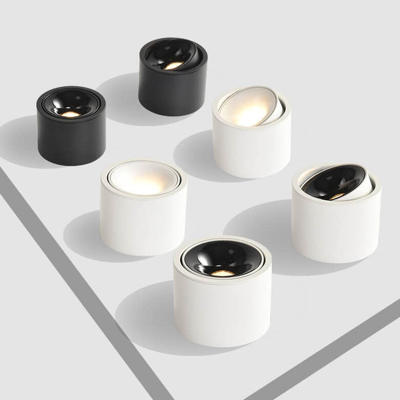 BowLift | Origo Minimalistic LED Ceiling Light - Adjustable Round Recessed Lamp