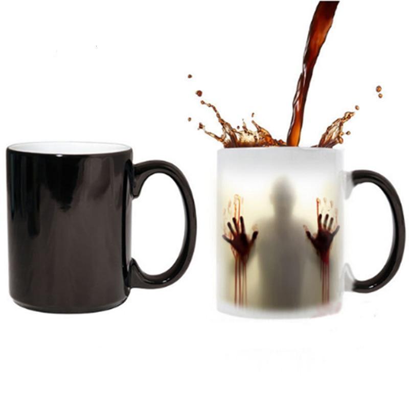 Heat Sensitive Bloody Hands Mug | Bowlift
