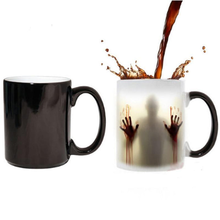 Heat Sensitive Bloody Hands Mug | Bowlift