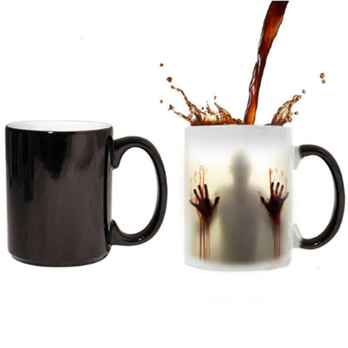 Heat Sensitive Bloody Hands Mug | Bowlift