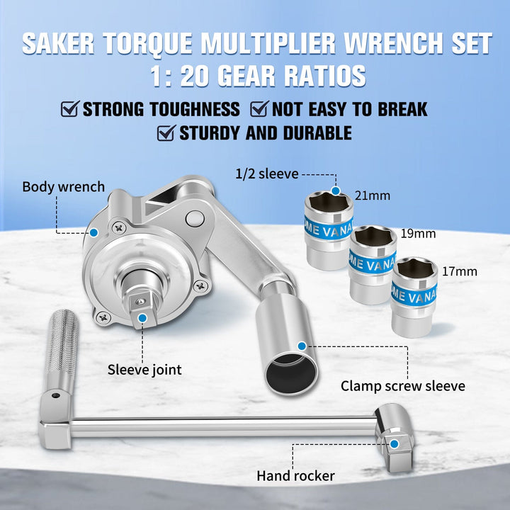 BowLift | Torque multiplier cabinet set