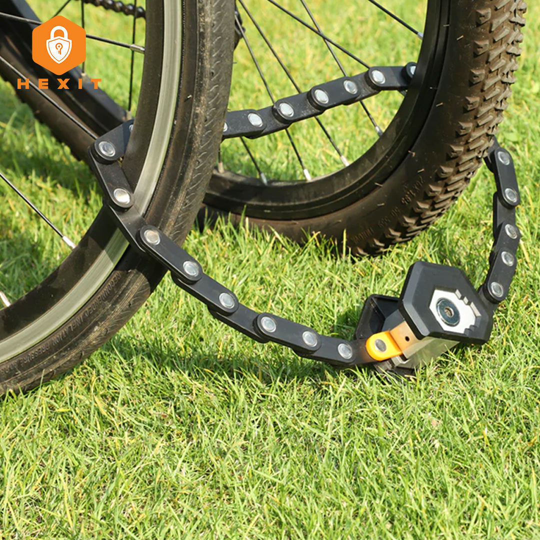 HEXIT™ FoldLock - Compact and Lightweight Bike Lock Bowlift