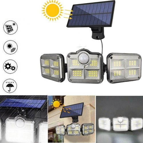 BowLift | Triple LED Solar Wall Light