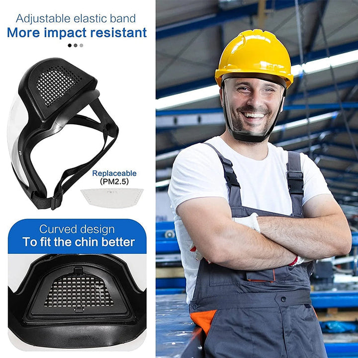 BowLift | Full face protection industrial mask for pesticide spray