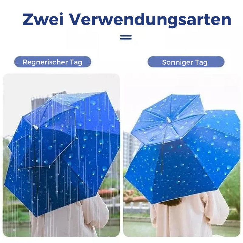 BowLift | Rain umbrella hat for fishing and gardening