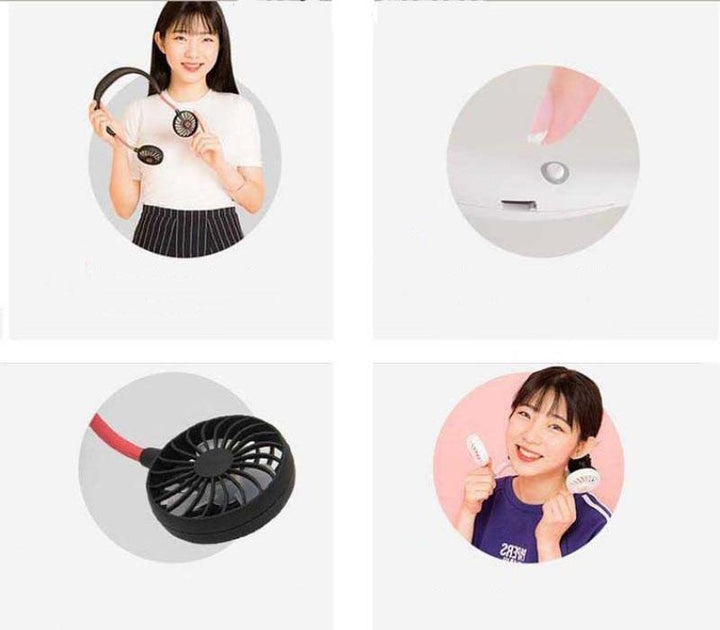 MyFan - Wearable Hand Free Personal Fan | Bowlift