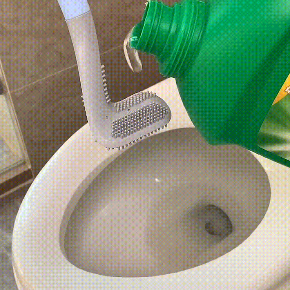 BowLift | Long-handled Toilet Brush - Say goodbye to stains.