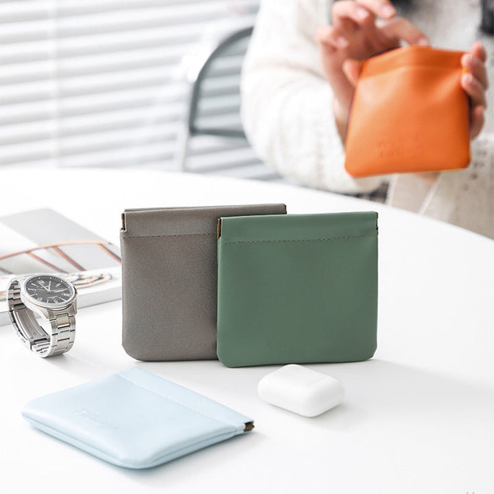 BowLift | PU Leather Pocket Cosmetic Bag