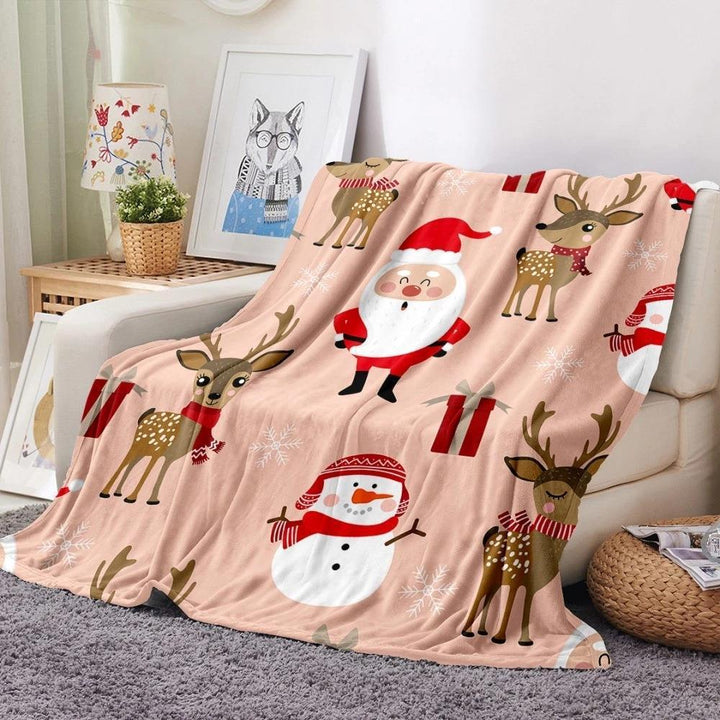 BowLift | Christmas Printing Flannel Blanket