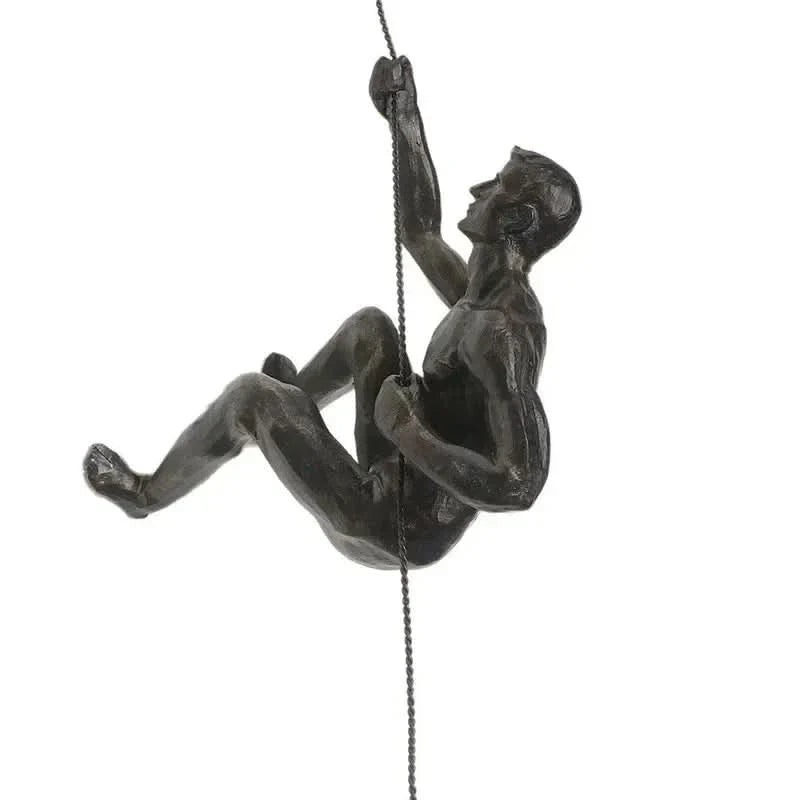 BowLift | Climbing Man Wall Art Set of 3