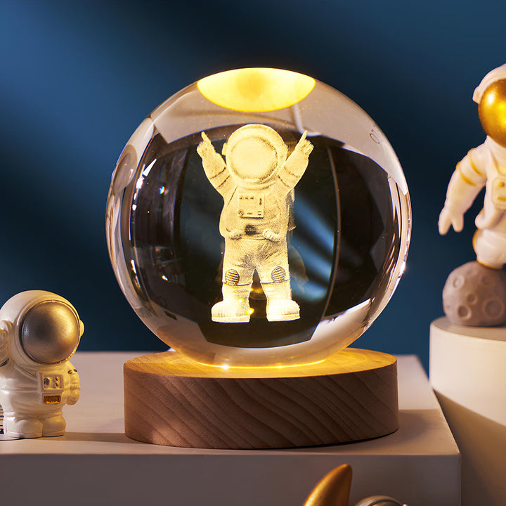 BowLift | SolarSphere – Crystal Solar System with LED Lighting | Educational & Decorative Gift
