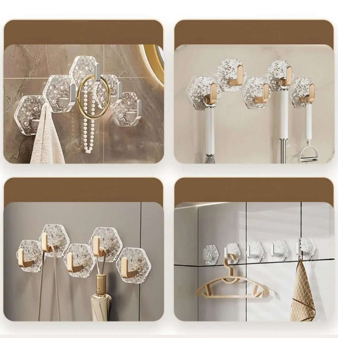 BowLift | GoldFang Wall Hook — Lightning-fast organization that makes your walls shine!