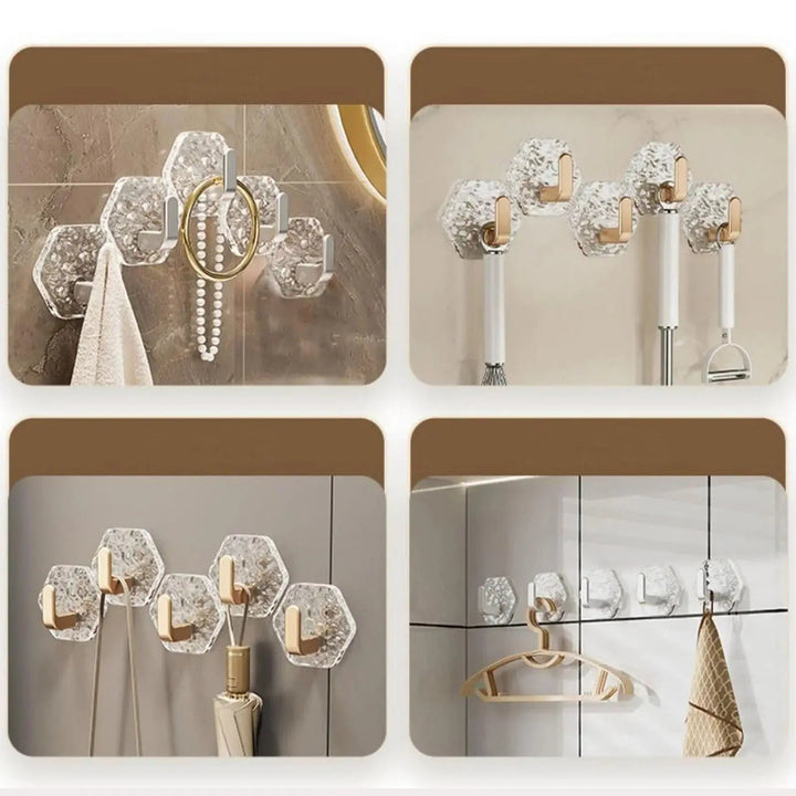 BowLift | GoldFang Wall Hook — Lightning-fast organization that makes your walls shine!
