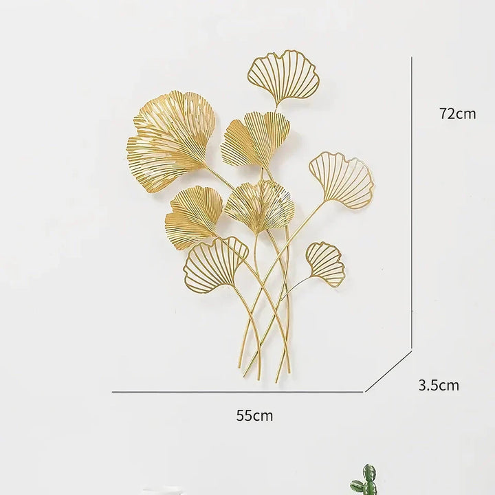 BowLift | Modern Fairy-Themed Iron Wall Hanging for Living Room