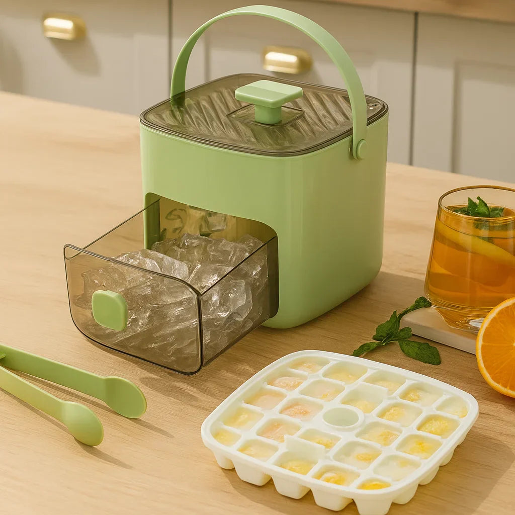 FreezeNinja — Perfect ice cubes at the push of a button for stress-free refreshment and impeccable freshness! | Bowlift