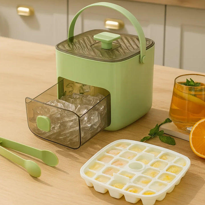 FreezeNinja — Perfect ice cubes at the push of a button for stress-free refreshment and impeccable freshness! | Bowlift