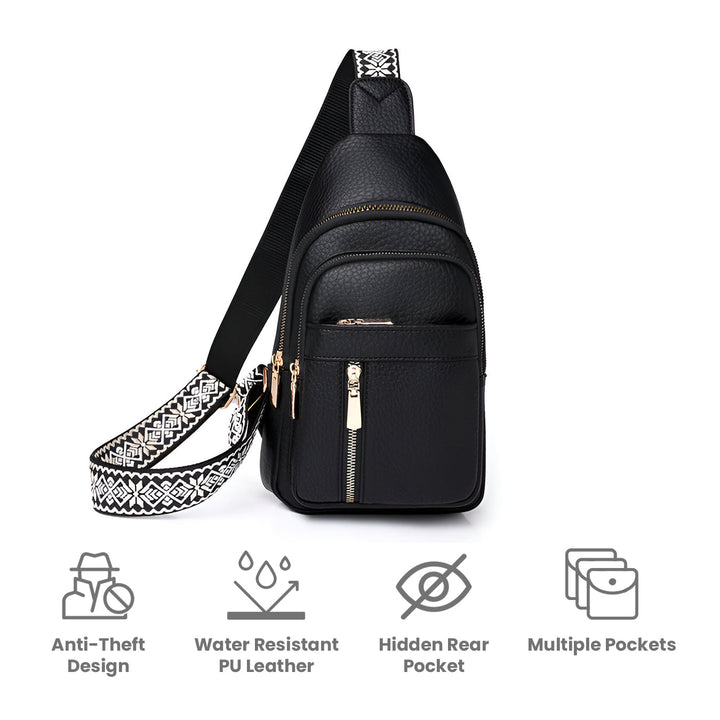 BowLift | LuxuraGuard Chic Shoulder Bag | Stylish design against theft for safe everyday use
