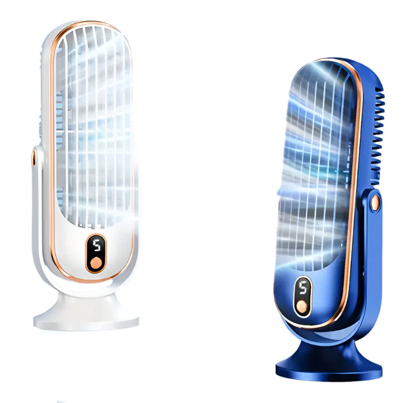 Portable Mini Air Conditioner with USB Charging – 5 Speeds & 720° Rotation | Bowlift