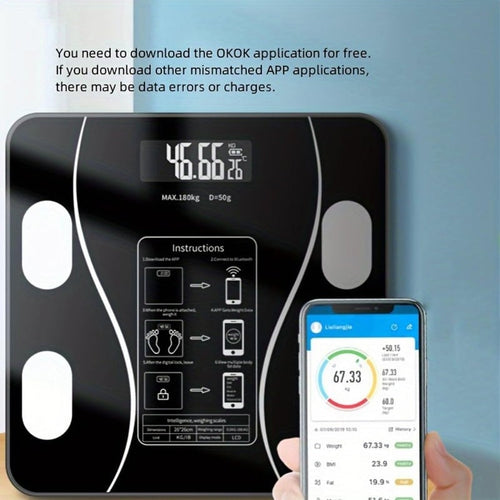 BowLift | Functional LED Digital Body Fat Scale