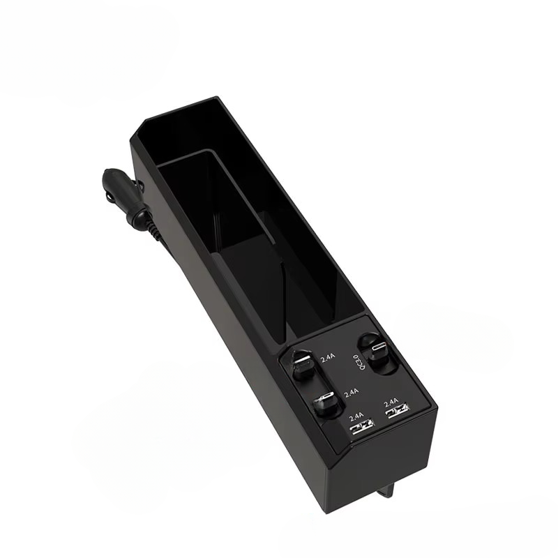 BowLift | Car Seat Gap Storage Box with Charging Cable