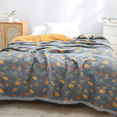 BowLift | LeafNest - Soft Cotton Bed Linen with Leaf Motif