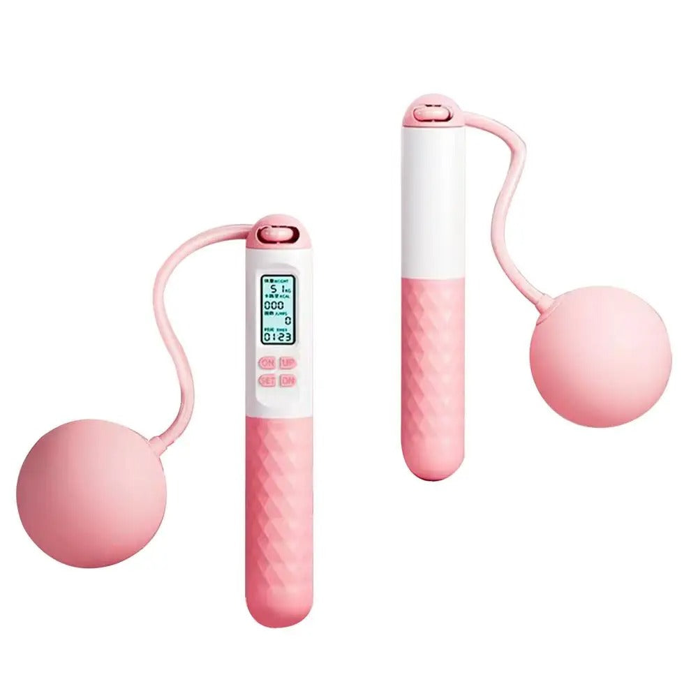 BowLift | Wireless Jump Rope with Counter – Weighted Handles for Home Cardio Workouts
