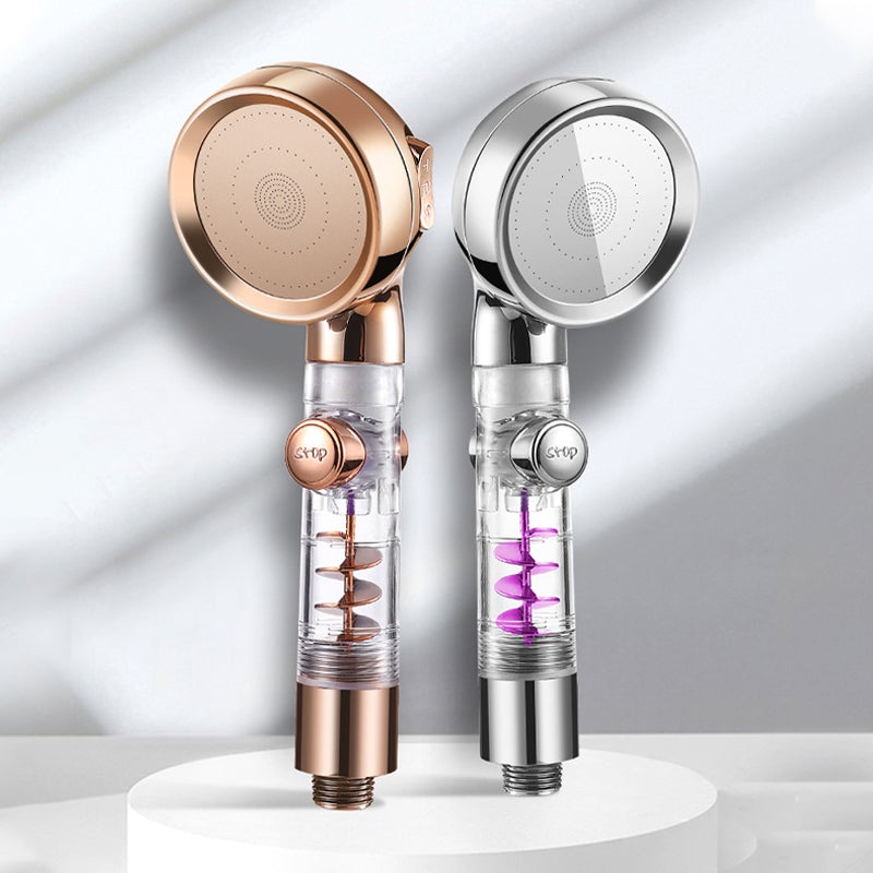 3 Mode Adjustable Turbocharged Shower Head | Bowlift