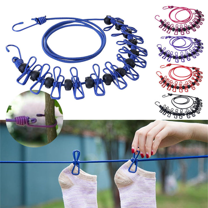 BowLift | Portable elastic travel dress rack