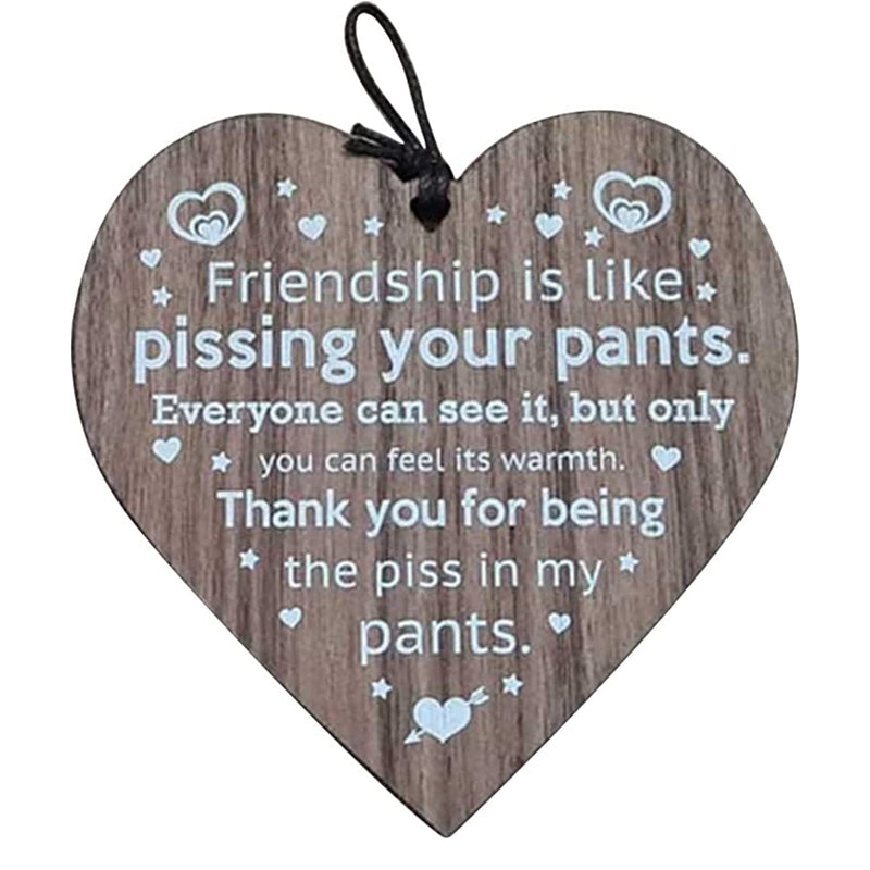 BowLift | Friendship Wood Pendant Christmas Tree Decor (3 Pieces)