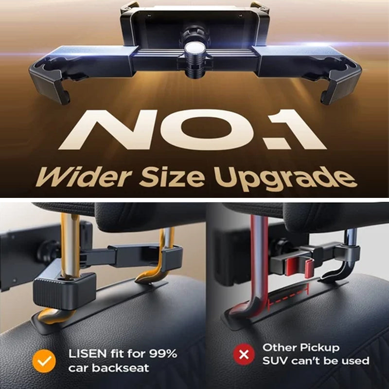 BowLift | Headrest Tablet Mount Suitable for iPhone