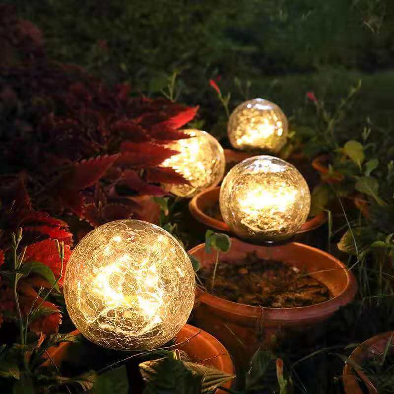 Solar Modern Minimalist Glass Floor Decoration LED Outdoor Landscape Light | Bowlift