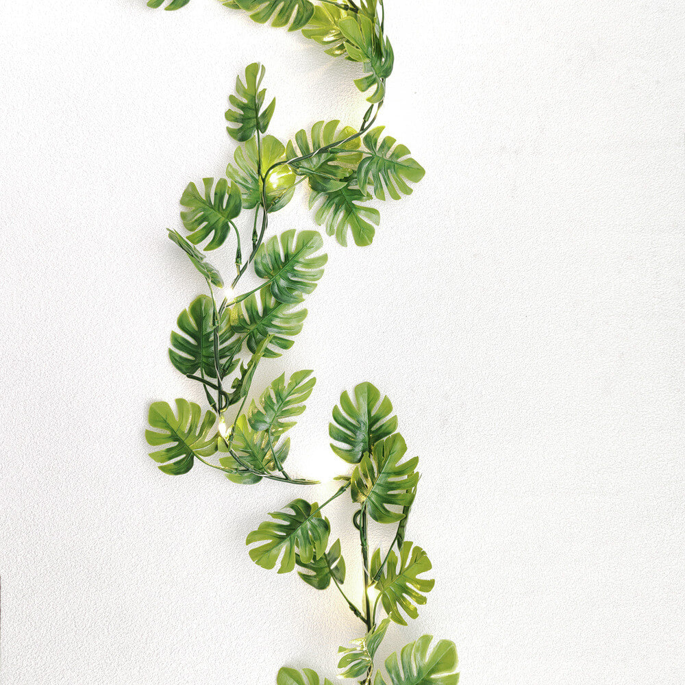 BowLift | Green Turtle Leaf Copper Wire Simulation Turtle Leaf Rattan Decorative LED String Lights