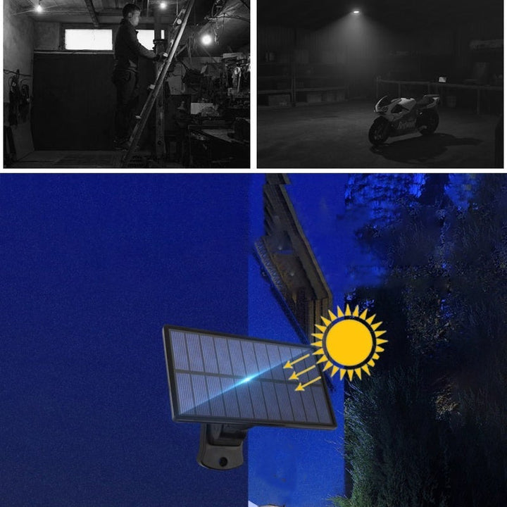 Solar Induction Wall Light Split with Remote Control | Bowlift