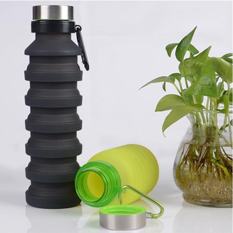Aqua - Collapsible Silicone Water Bottle | Bowlift