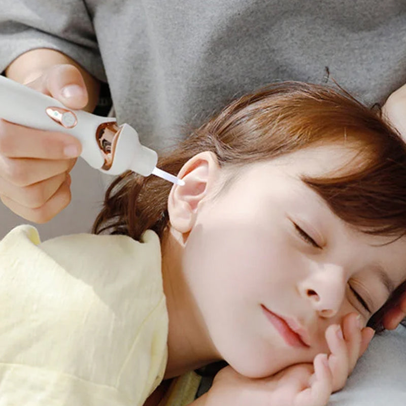 OorZacht | Electric Ear Cleaner with Soft Silicone Tips | Bowlift