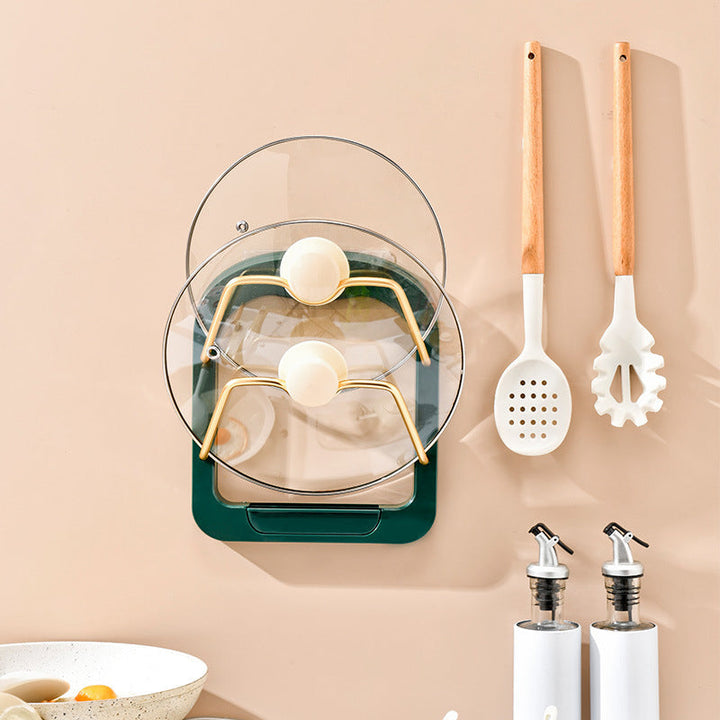 Wall Mounted Pot Lid Holder | Bowlift