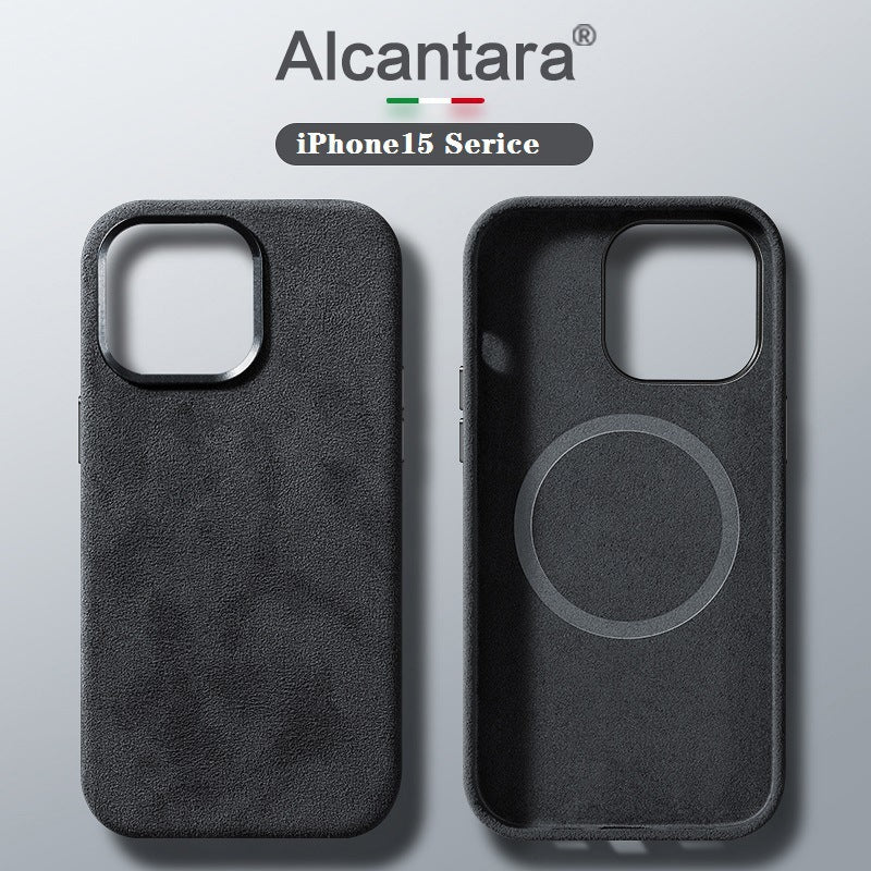 BowLift | Italian Alcantara Magnetic Case for Iphone