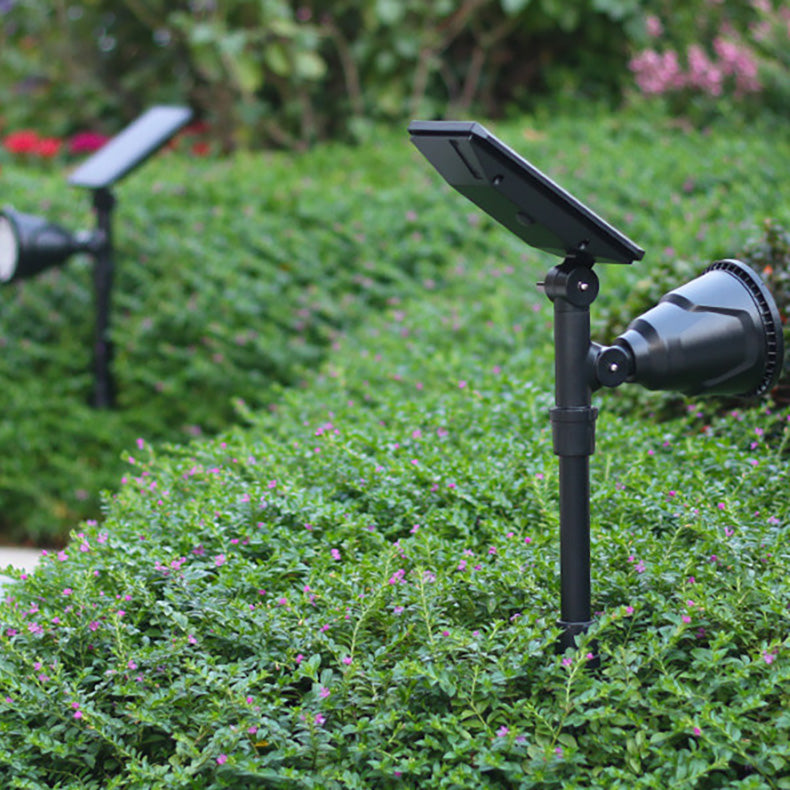 Contemporary Industrial ABS Solar Waterproof LED Spotlight Lawn Insert Light For Outdoor Patio | Bowlift