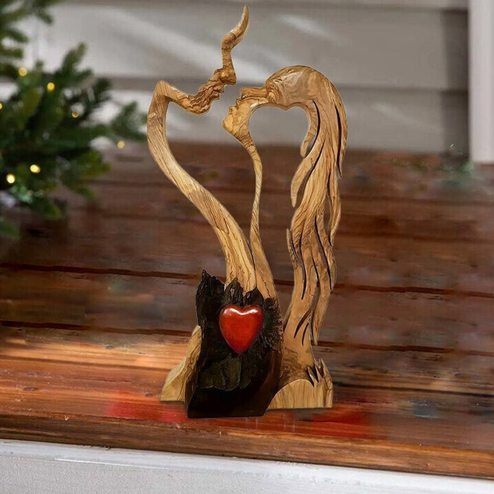 Wood decorations ornaments love forever | Bowlift