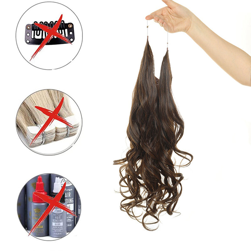 BowLift | Long Curly Wavy Synthetic Hair Wigs