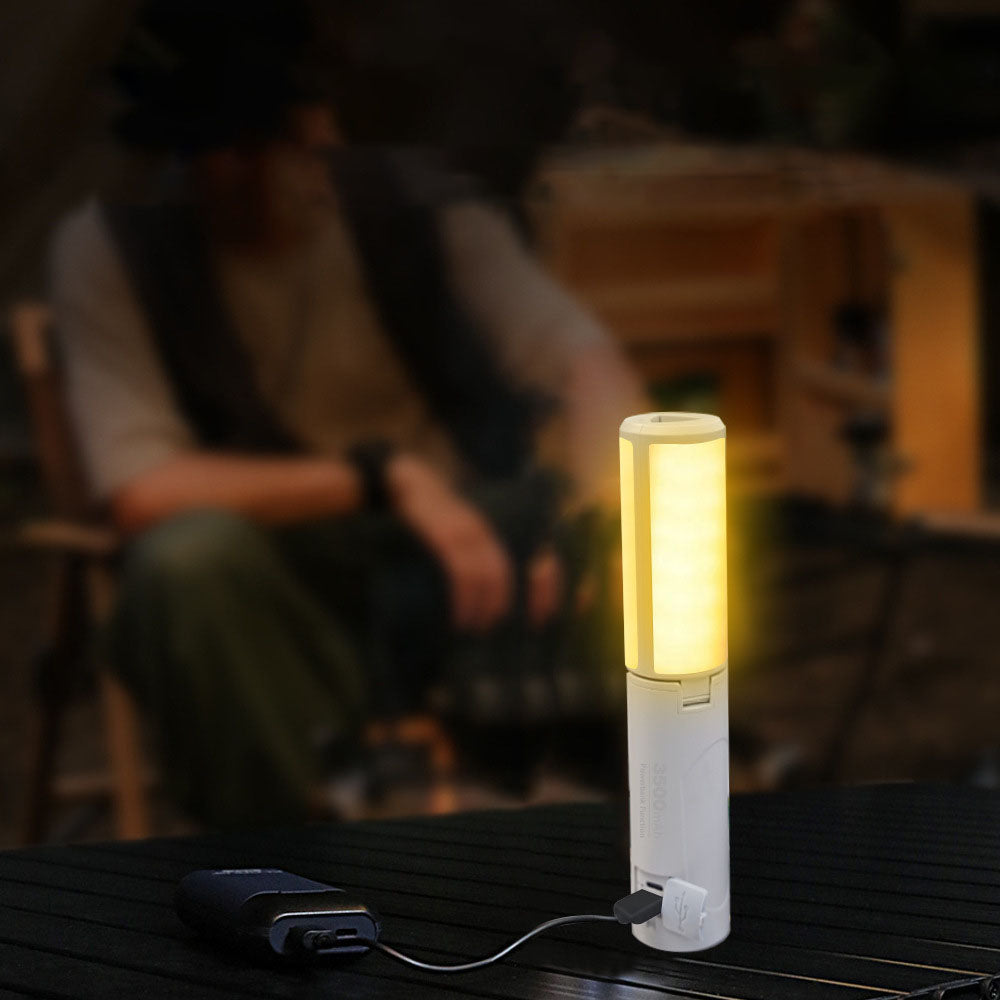 Contemporary Creative Solar Handheld Cylindrical Iron Acrylic LED Outdoor Light For Outdoor Patio | Bowlift
