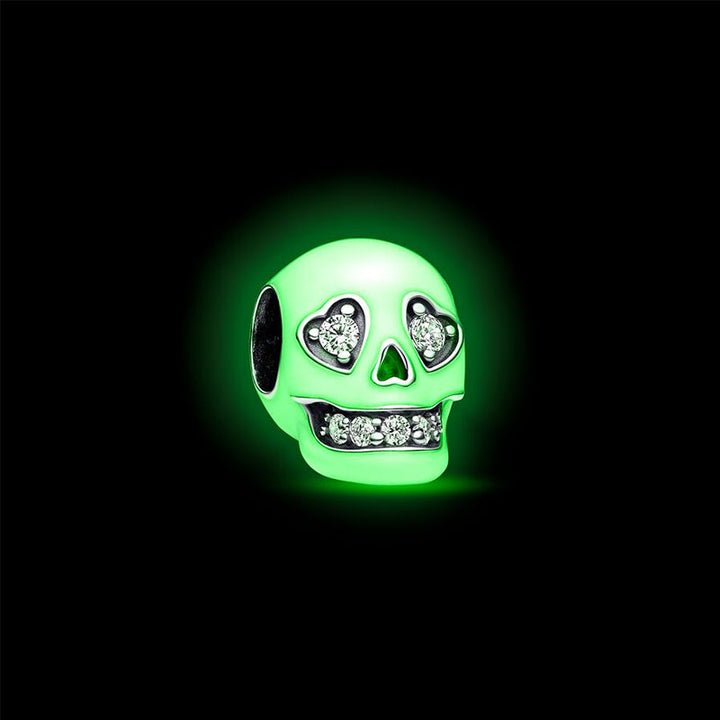 BowLift | Shining Glitter Skull Pendant