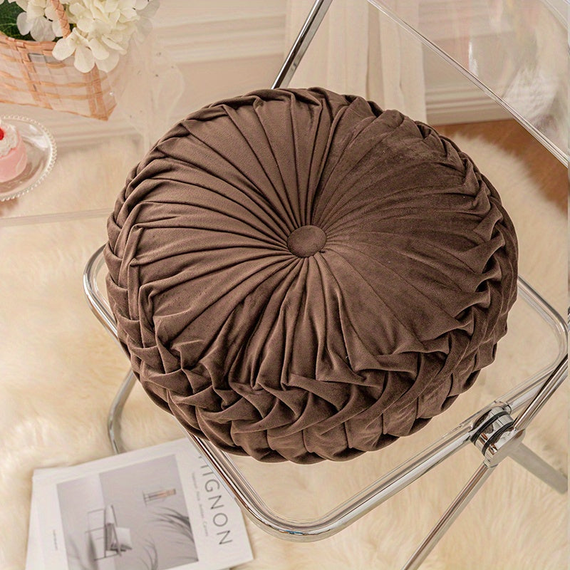 BowLift | VelvetPumpkin Cushion - Luxurious Plush Cushion for Comfort