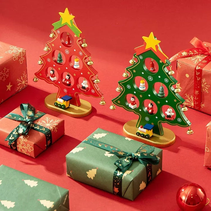 BowLift | DIY Wooden Mini Christmas Tree Set