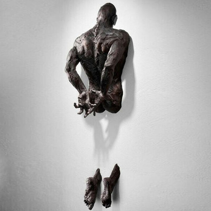 Art of Wall Sculpture Ornament Made of Resin | Bowlift