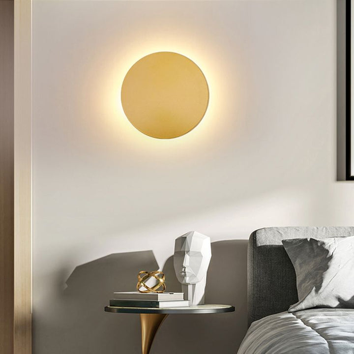 BowLift | Modern Wall Lamp Made of Metal in Round Shape for Bedroom