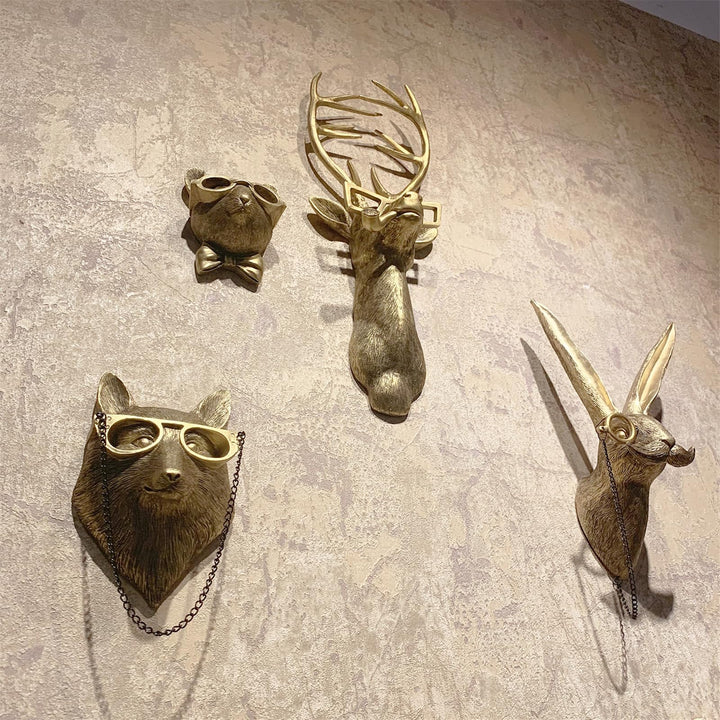 BowLift | Elegant Animal Head Wall Sculptures