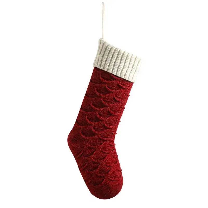 BowLift | Christmas Gift Bag Decorative Socks Knitted Hanging Decoration