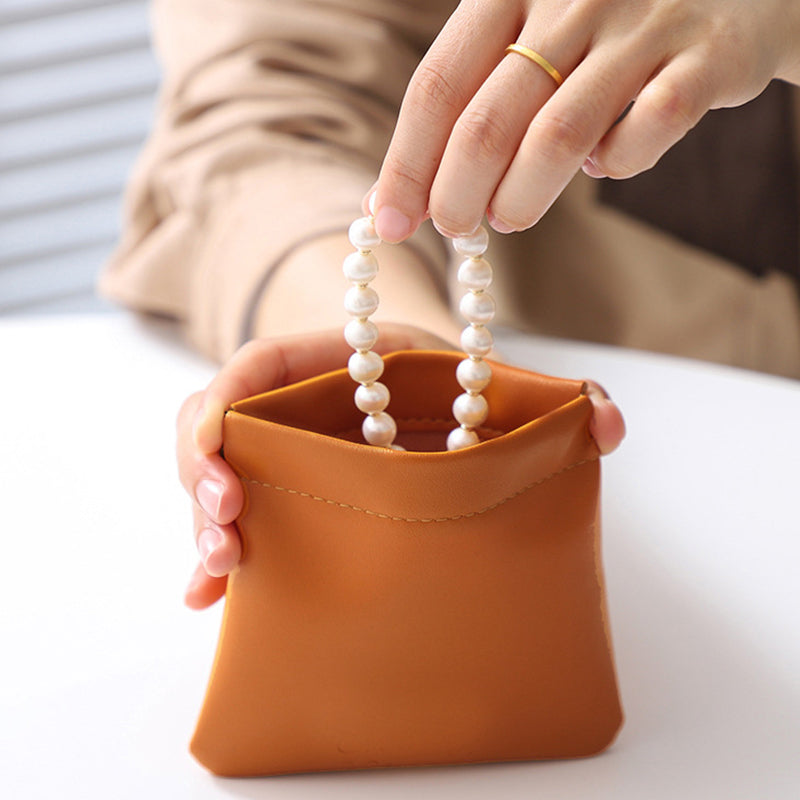 BowLift | PU Leather Pocket Cosmetic Bag